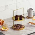 Miniatyrbillede 4 af 7: Dekorativt metaltilbehør Tılos-B - Guld