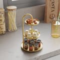 Miniatyrbillede 2 af 7: Dekorativt metaltilbehør Kalkı-B - Guld