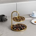 Miniatyrbilde 2 av 7: Dekorativt metalltilbehør Kormen-B - Gull