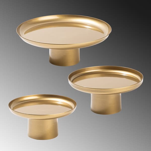 Dekorativt metalltillbehör Nısıros-B - Guld