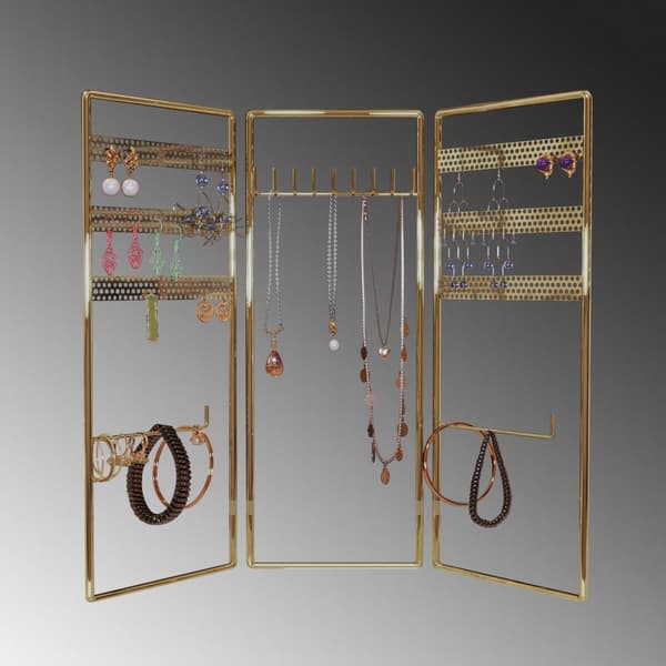 Smyckesställ Organizer 3'lü Takı Standı