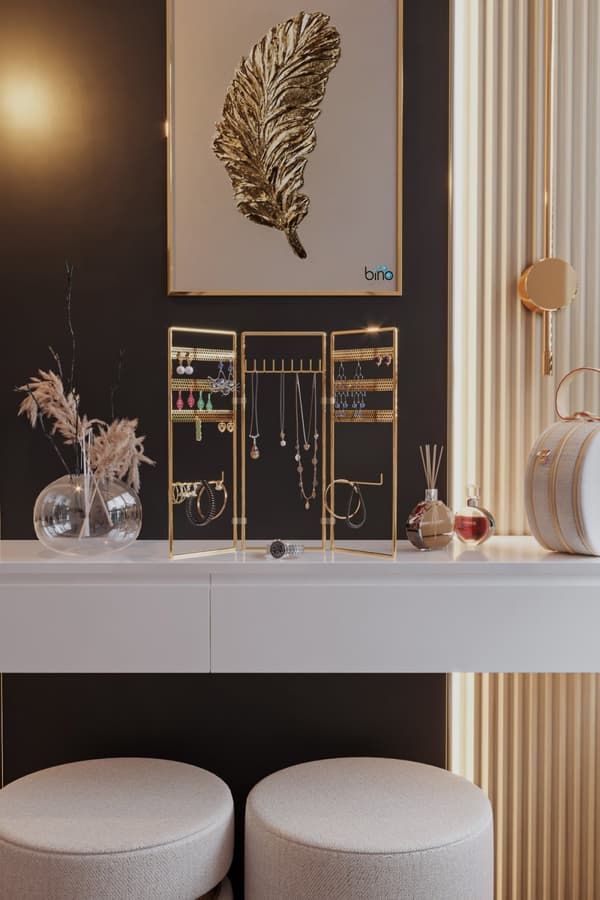 Smyckesställ Organizer 3'lü Takı Standı