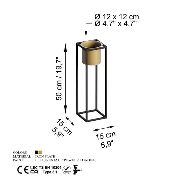 Koristeruukku GED-023-A