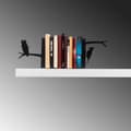 Miniatyrbillede 2 af 5: Metal Bogstøtte Kitap tutucu 6 - Sort
