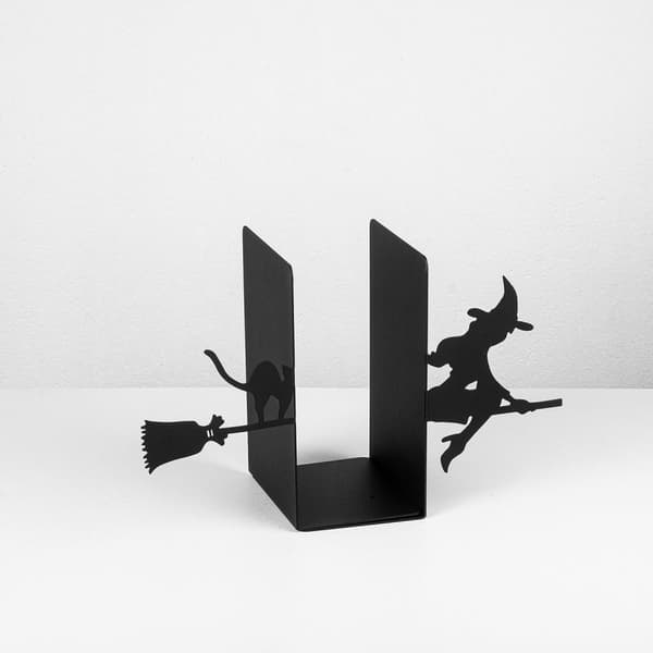 Metal Bookend Kitap tutucu 3 - musta