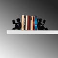 Miniatyrbillede 2 af 5: Metal Bogstøtte Kitap tutucu 10 - Sort