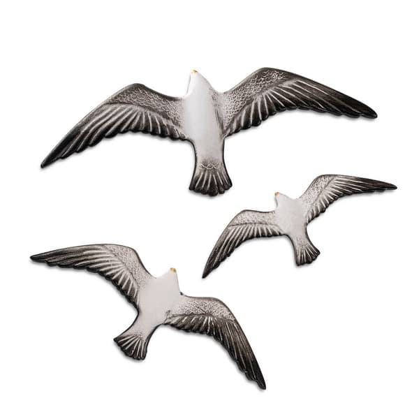 Dekorativt vægtilbehør Flying Seagulls - 2