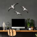 Miniatyrbillede 1 af 7: Dekorativt vægtilbehør Flying Seagulls - 2