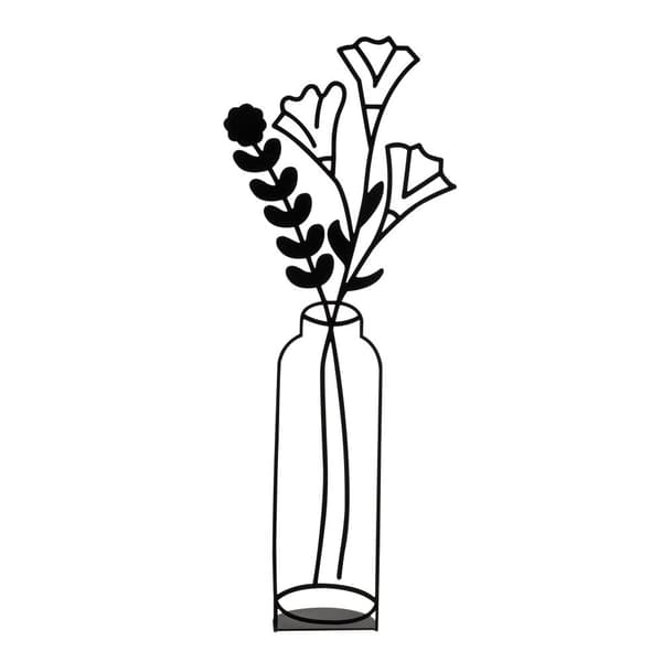 Blomkruka med dekorativa föremål - 10