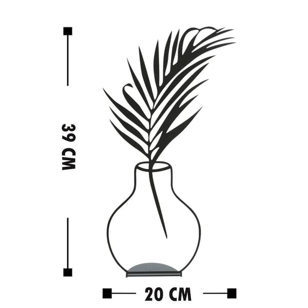 Blomkruka med dekorativa föremål - 6