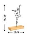 Miniatyrbild 3 av 3: Dekorativ Ballerina - Svart