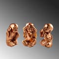 Miniatyrbilde 5 av 7: Dekorativ gjenstand Dont See Dont Hear Dont Know 2