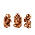 Miniatyrbilde 6 av 7: Dekorativ gjenstand Dont See Dont Hear Dont Know 2