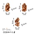 Miniatyrbilde 7 av 7: Dekorativ gjenstand Dont See Dont Hear Dont Know 2