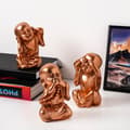 Miniatyrbilde 1 av 7: Dekorativ gjenstand Dont See Dont Hear Dont Know 2