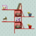Miniatyrbilde 8 av 8: Vegghylle Raf-04-Kk-1