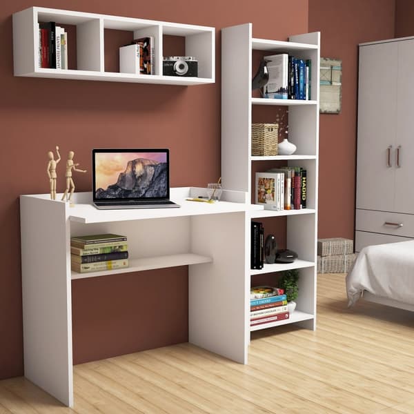 Studiebord & bokhylla Matilda