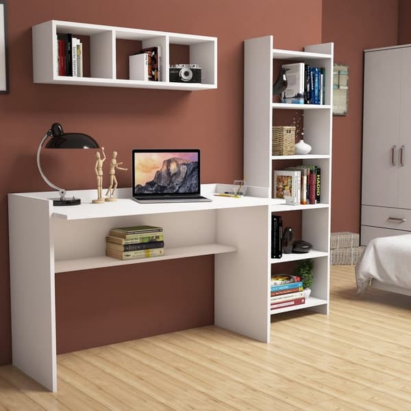 Studiebord & bogreol Hera