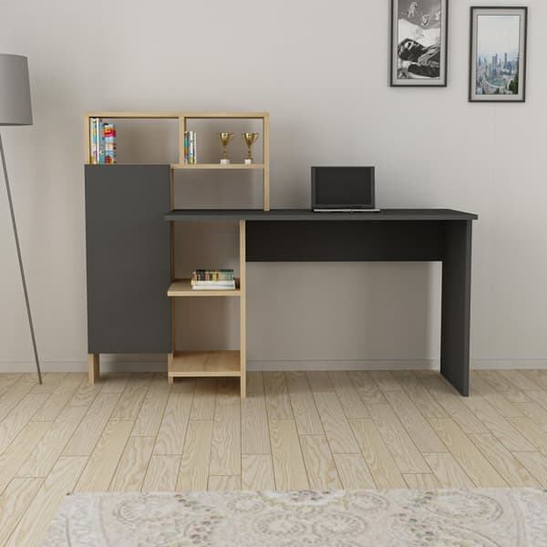 Studiebord Bugra - Antrasitt