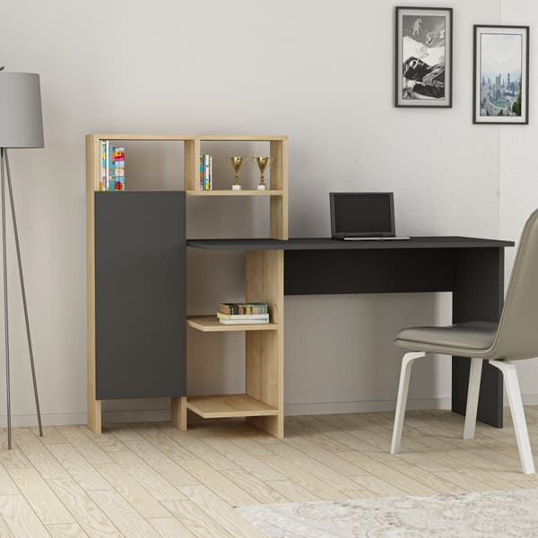 Studiebord Bugra - Antrasitt