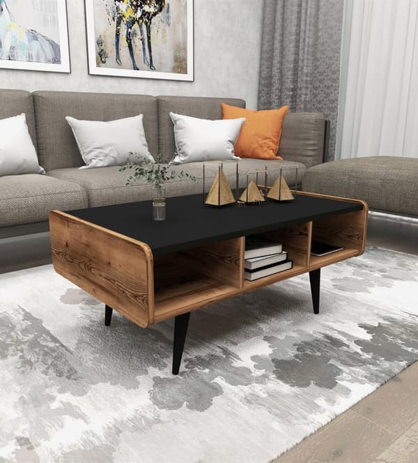 Coffee Table Line - Ljus valnöt