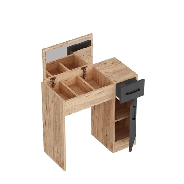 MakeUp Bord Inci - Atlantic Pine, antracit
