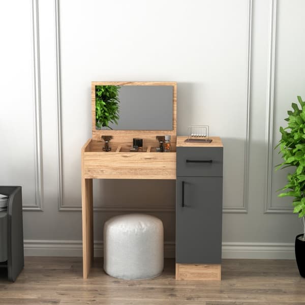 MakeUp Bord Inci - Atlantic Pine, antracit