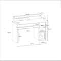 Miniatyrbild 6 av 6: Studiebord Eslem - antracit