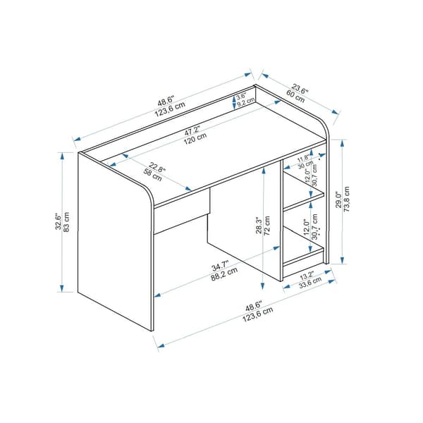 Studie Skrivbord Luses