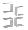 Miniatyrbilde 4 av 5: Vegg Hyllesokkel - Hvit