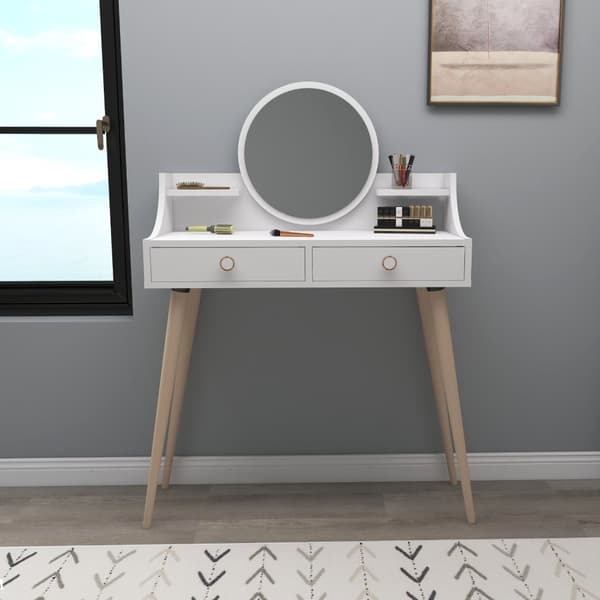 MakeUp Table Roys - Hvit