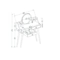 Miniatyrbilde 5 av 5: MakeUp Table Roys - Hvit