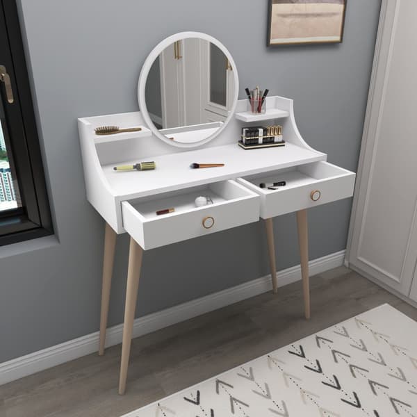 MakeUp Table Roys - Hvit