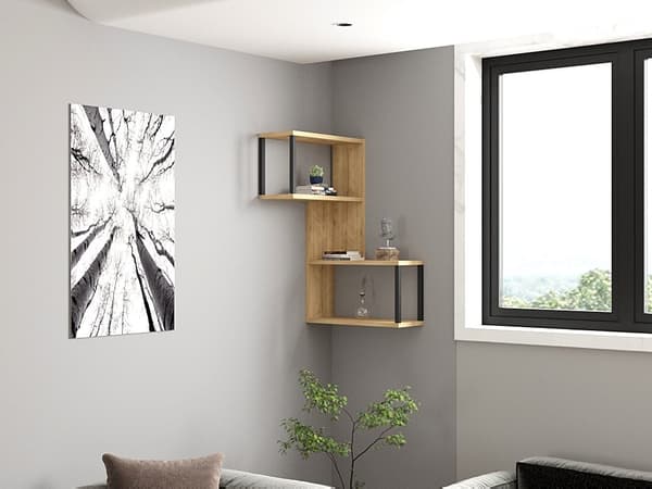 Seinähylly Lecco - Sapphire Oak