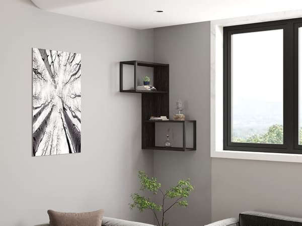 Vegghylle Lecco - Antrasitt