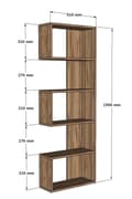 Miniatyrbilde 4 av 4: Bokhylle Nebu - Hvit