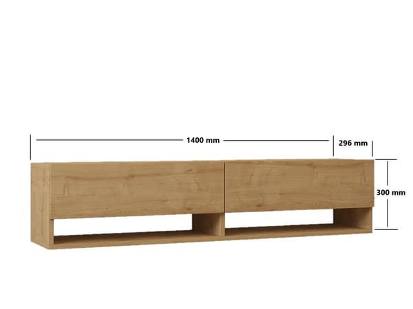 TV-enhet Arges - Sapphire Oak