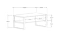 Miniatyrbilde 6 av 6: Sofabord Devon Orta- Safir Eik