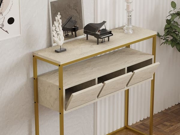 Console Guarda - Travertin