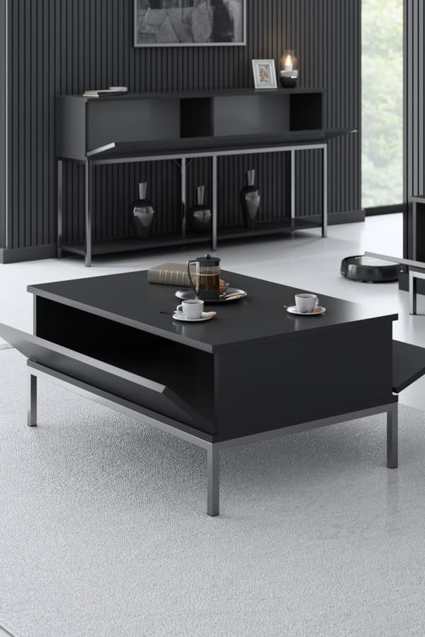 Coffee Table Lord - antrasitt, sølv