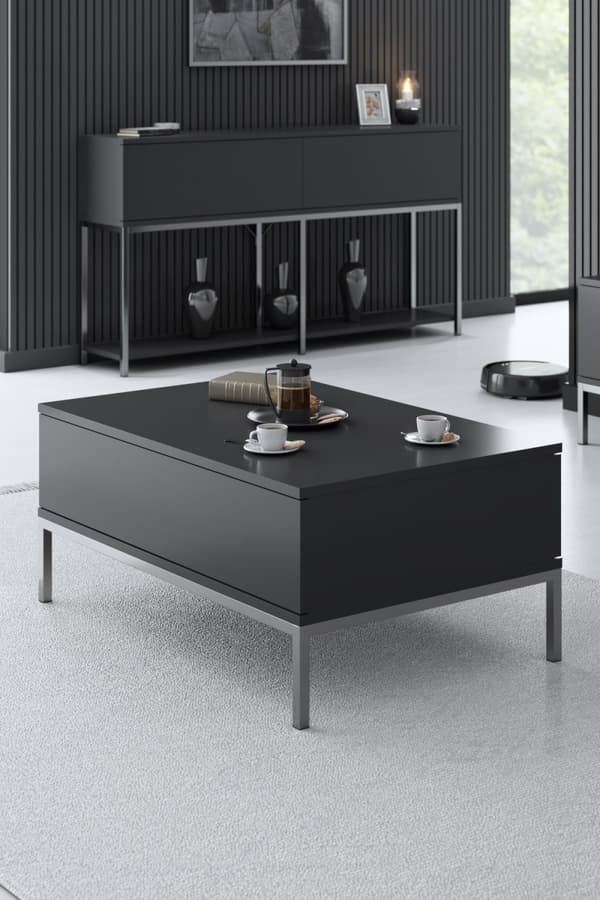 Coffee Table Lord - antrasitt, sølv