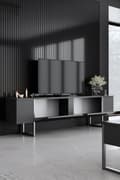 Miniatyrbillede 4 af 6: TV-enhed Luxe - antracit, sølv