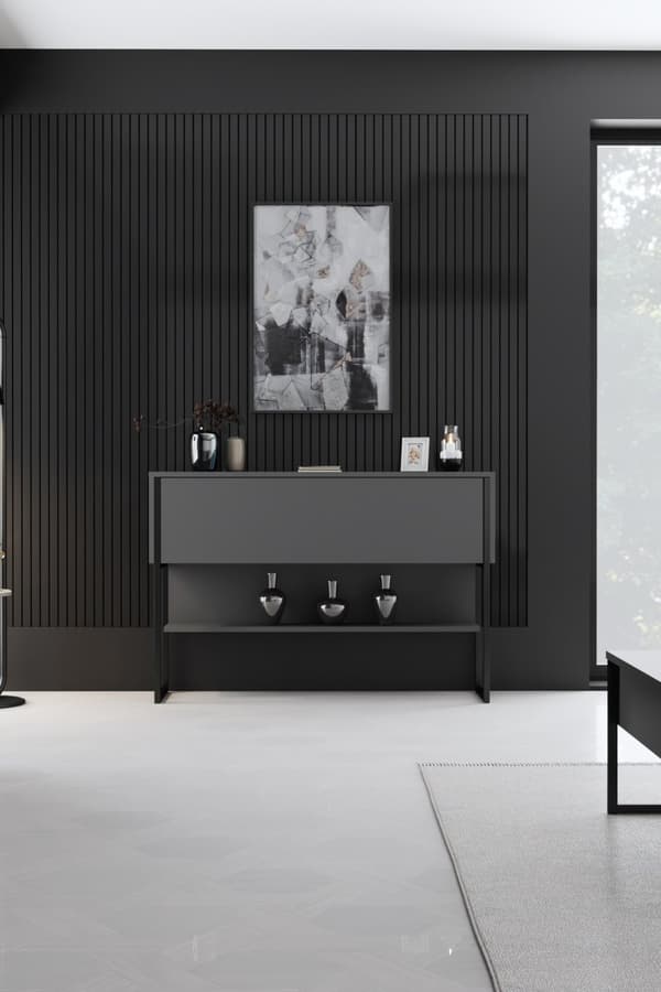 Kommod Luxe - Svart, antracit