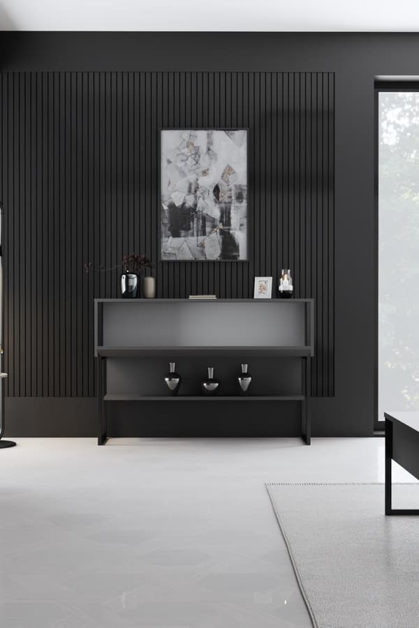 Kommod Luxe - Svart, antracit
