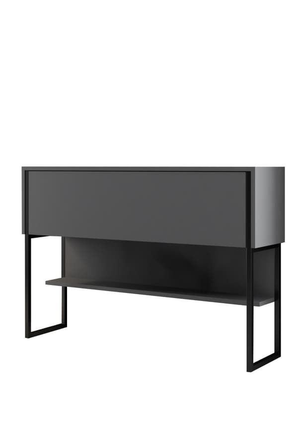 Kommod Luxe - Svart, antracit