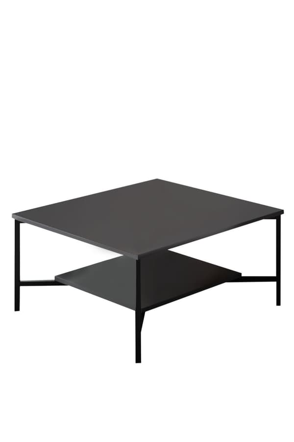 Sofabord Black Line - Antracit, Sort