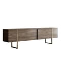 Miniatyrbilde 6 av 7: TV-stativ Luxe - Valnøtt, Gull