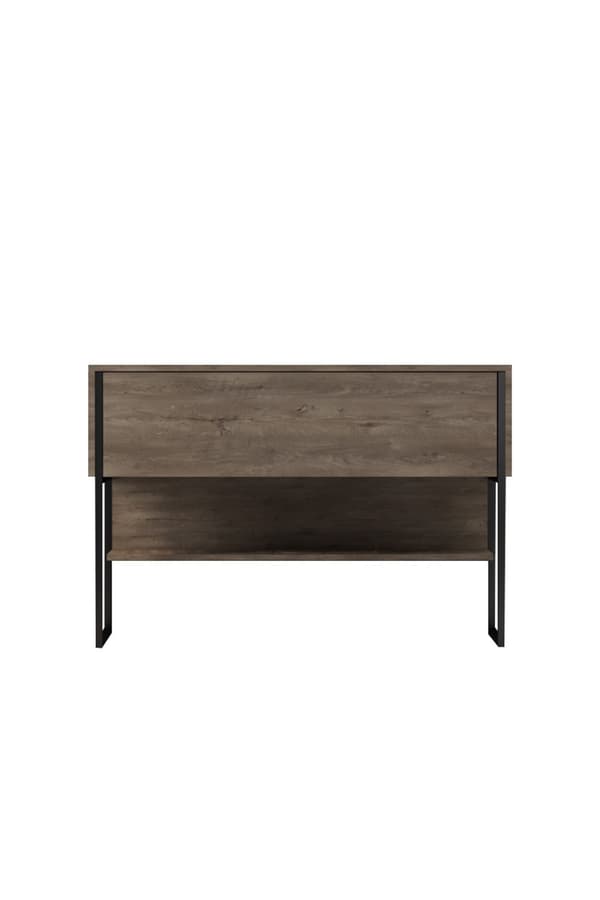 Dresser Luxe - musta, pähkinä