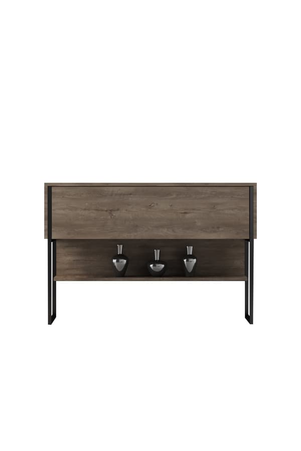 Dresser Luxe - musta, pähkinä