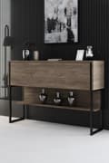 Pikkukuva 1 / 9: Dresser Luxe - musta, pähkinä